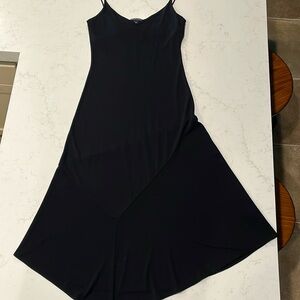 Banana Republic black dress. Cut on the bias. Very flattering. Barely worn.